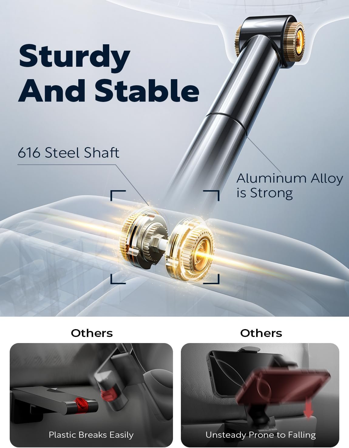 LISEN Airplane Travel Essentials Phone Holder for Women Baby Long Flight Essentials for Flying Must Haves Handsfree for MagSafe Travel Accessories Phone Stand Beach Vacation Cruise Essentials 2025 - Image 7