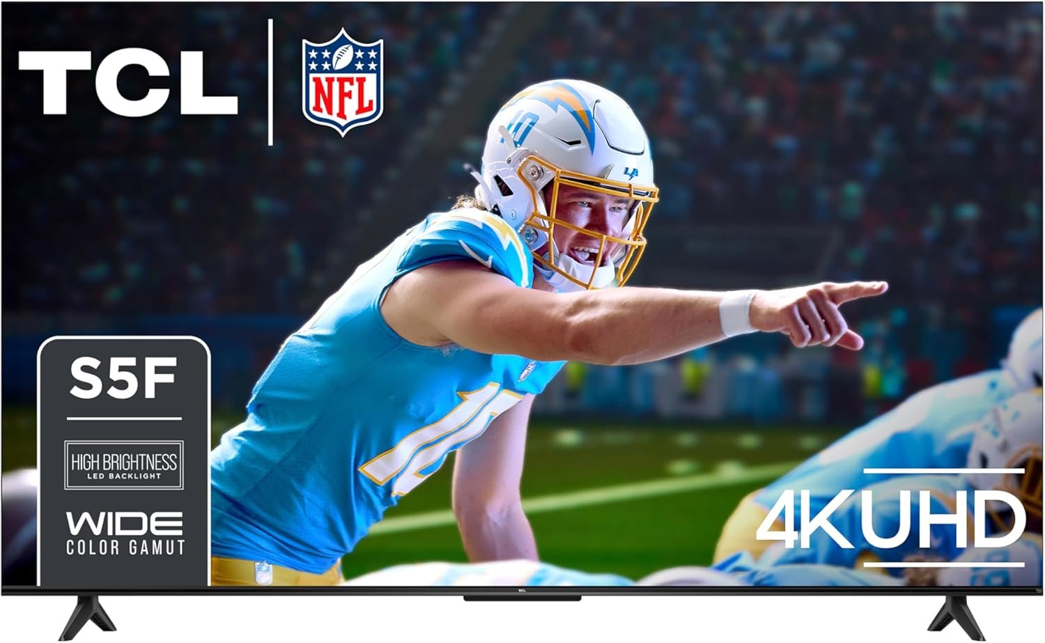 TCL 55-Inch Class S5 UHD 4K LED Smart TV with Fire TV (55S551F, 2024 Model), Dolby Vision, HDR PRO+, Dolby Atmos, Alexa Built-in with Voice Remote, Apple AirPlay 2 Compatibility, Streaming Television - Image 2