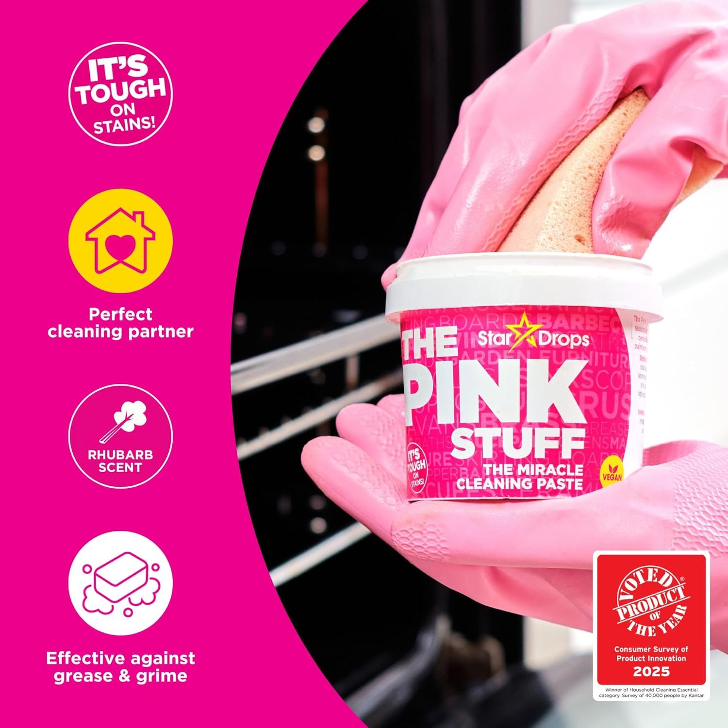 Stardrops - The Pink Stuff - The Miracle All Purpose Cleaning Paste - Image 3