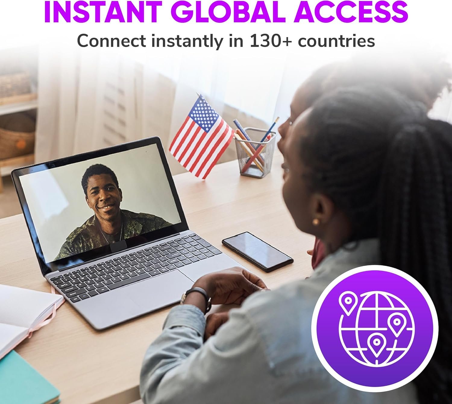 Sapphire 3 Mobile Hotspot, Portable WiFi Hotspot for Travel in 130+ Countries, Supports 300 Mobile Networks, Preloaded 4GB Free Global Data, 18-Hour Battery Life - Image 5