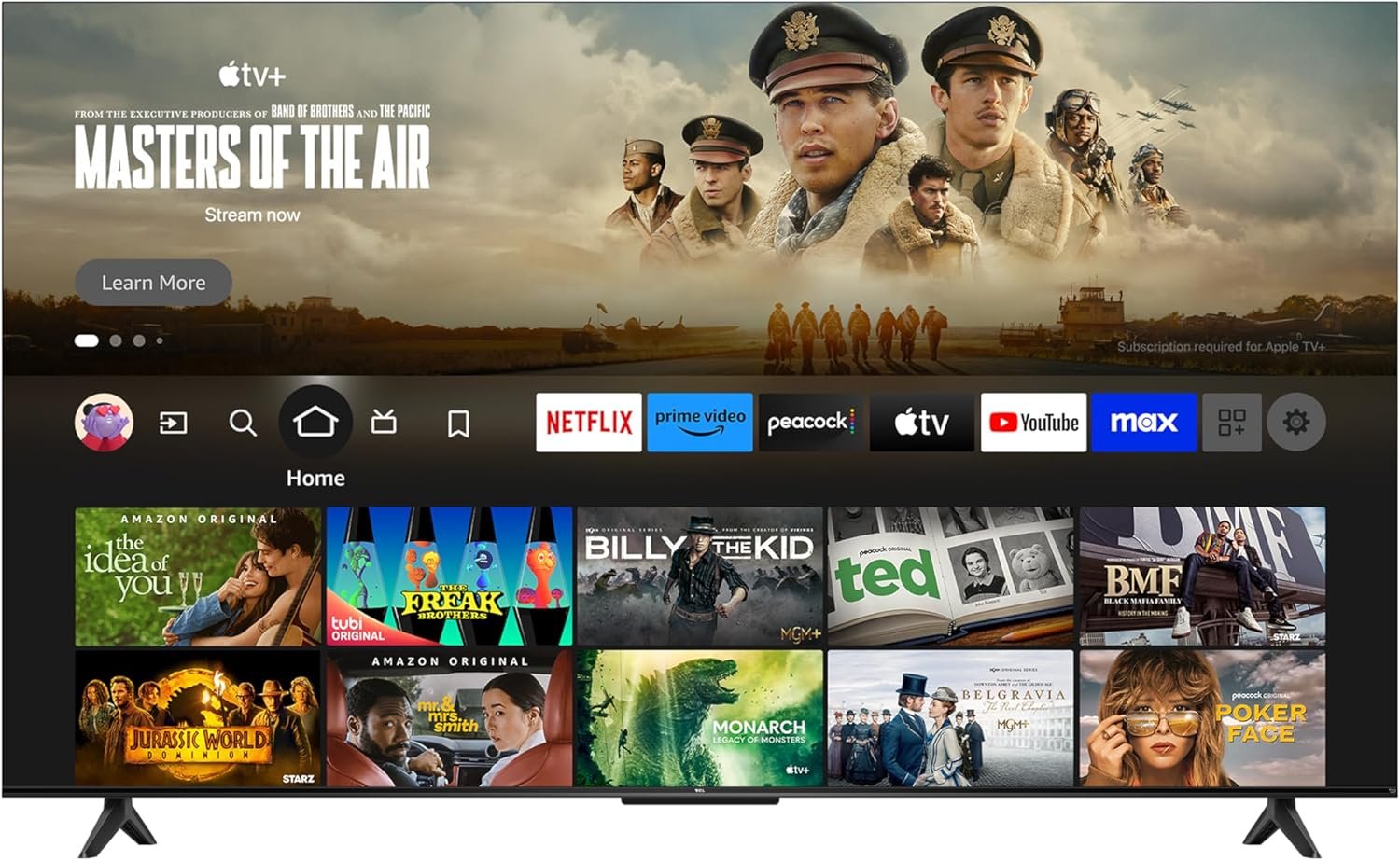 TCL 55-Inch Class S5 UHD 4K LED Smart TV with Fire TV (55S551F, 2024 Model), Dolby Vision, HDR PRO+, Dolby Atmos, Alexa Built-in with Voice Remote, Apple AirPlay 2 Compatibility, Streaming Television - Image 10